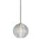Besa Lighting Kristall 8 Cord Pendant, Clear, Satin Nickel Finish, 1x9W LED 1TT-461600-LED-SN - alternate 1
